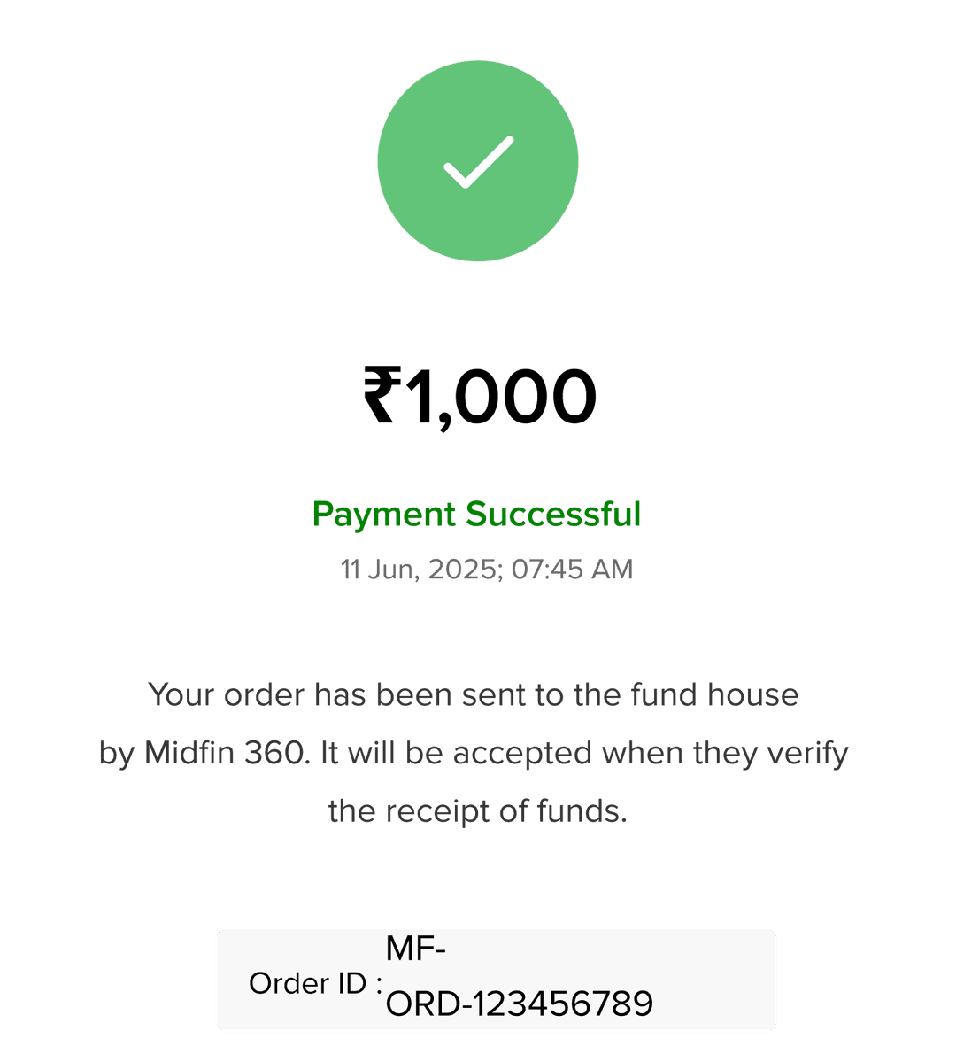 Instant Transaction
Processing